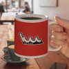 Kingsborough Community College Secondary Logo Ceramic Coffee Mug Novelty Gift Mugs for Coffee Tea and Hot Drinks 11oz White - 4 of 4