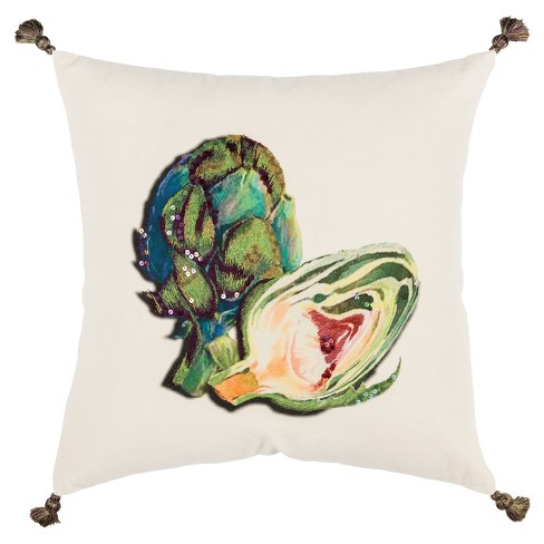 Green pillows online target