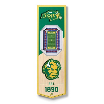 NCAA North Dakota State Bison 6"X19" Stadium Banner