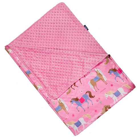 Laura Ashley Kids Ultra Soft Plush Throw, 60 x 50 - Unicorn Utopia