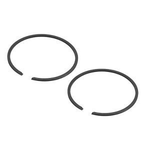 Unique Bargains Durable High Tensile Piston Ring Set 2 Pcs - 1 of 4