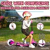 SereneLife 3-Wheel Foldable Kid Kick Scooter - Adjustable Handlebar, LED Lights - 3 of 4