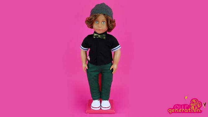 Our Generation Lorenz 18&#34; Boy Doll, 2 of 8, play video