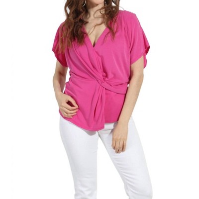 Women's Cupro Twist Tee - Veronica M