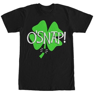 Men's Lost Gods O'Snap Lucky Clover T-Shirt - 1 of 4