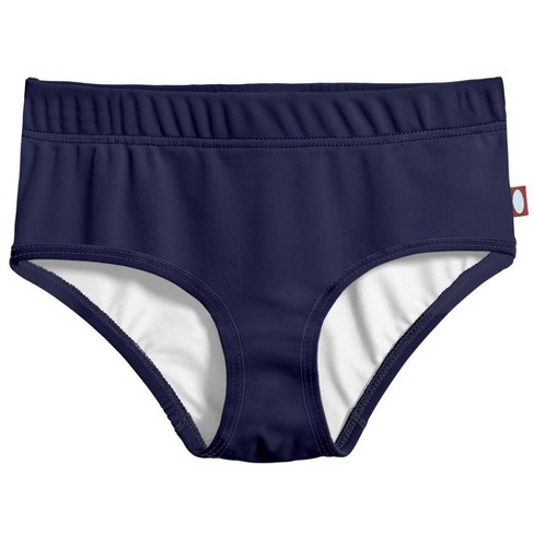 City Threads Usa made Girls Extra coverage Lined Upf 50 Swim Briefs Navy 16 Target