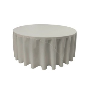Slickblue Polyester Poplin Round Tablecloth 41 Different Colors 7 Sizes - 1 of 1