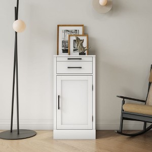 Modular Wine Bar Cabinet Ancona Modular With Storage Shelves With Hutch For Dining Room Showcase Crafts, Books, Wine, Wine Glasses - 1 of 4