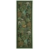 Forest Rug Washable Area Rugs for Living Room Bedroom Jungle Animal Print Rug Soft Non Slip Low Pile Throw Rug - 4 of 4