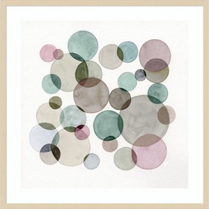 Amanti Art Small Moons by Nikki Galapon Wood Framed Wall Art Print - 1 of 4