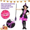 Light-Up Witch Costume for Toddler Girls - Sparkly Witch Dress for Fairy Tale Dress-Up Party - 3 of 4