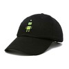 Dalix Robot Embroidered Glow in the Dark Retro Dad Hat Cotton Baseball Cap Adjustable Mens - 4 of 4