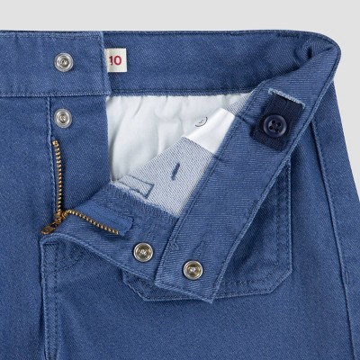 Levi's® Girls' Front Pocket Shorts - Navy Blue