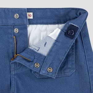 Levi's® Girls' Front Pocket Shorts - Navy Blue - 1 of 4