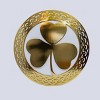 Slickblue Celtic Metal Wall Art – 12" Round Hanging Decor in 8 Irish Designs & 4 Finish Options for Home - 2 of 4