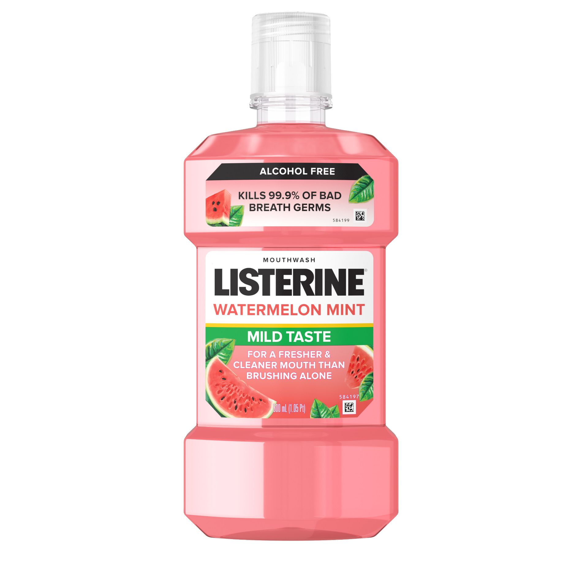 Listerine Watermelon Mint Mouthwash - 500ml