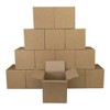 UOFFICE Heavy Duty Corrugated Boxes 16"x16"x16" 275lb. 15 Count Boxes for Shipping - image 3 of 4