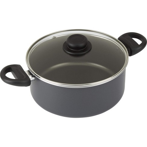 Goodcook 4.7qt Everyday Dutch Oven With Lid: Nonstick Aluminum ...