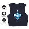 Women's Superman 2025 Look Up Shield Sleeveless Crop Top Tank - 4 of 4