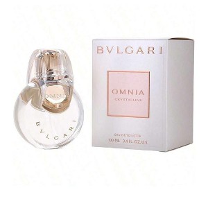 Bvlgari Omnia Crystalline By Bvlgari Women Lotus Flower, Mandarin Orange. Heliotrope,Orris Ro Edt Spray 3.4 Oz - 1 of 1