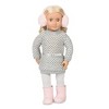 Our Generation Winter Style Dress & Earmuffs Outfit for 18" Dolls - 2 of 3