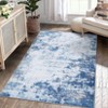 Abstract Machine Washable Area Rug Non-Slip Carpet - 2 of 4