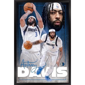 Trends International NBA Dallas Mavericks - Anthony Davis 25 Framed Wall Poster Prints - 1 of 4