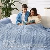 Bedsure Cooling Cotton Waffle Blanket-Lightweight Breathable Blanket of Rayon Derived from Bamboo - 4 of 4