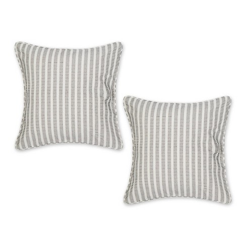 18 x 18 Pillow Inserts - Throw Pillow Inserts with 100% Cotton Cover - 18  Inch Square Interior Sofa Pillow Inserts - Decorative Pillow Insert Pair -  White Couch Pillow 