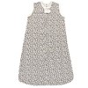 Hudson Baby Infant Girl Interlock Cotton Sleeveless Sleeping Bag, Kitty - 3 of 3