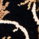 black/ivory