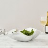 Nambe Venus Metal Alloy Serving Bowl, For Hot and Cold Foods, Salads, Soups, Frui, Large 15" L x 11.75" - 3 of 4
