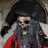 6 Ft. Pirate Skeleton Animated Prop Standing Halloween Decoration - 3 of 4