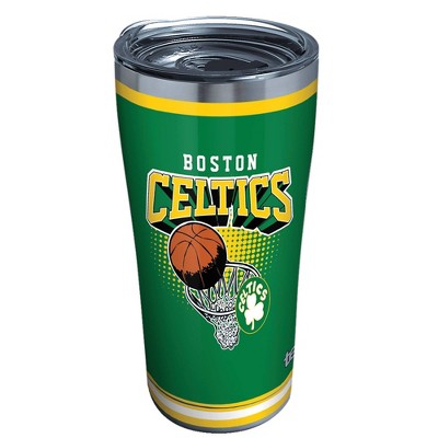 NBA Boston Celtics 20oz Retro Stainless Steel Tumbler with Lid