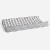 Bacati - Elephants White/Gray Mini Elephants Changing Pad Cover - 4 of 4