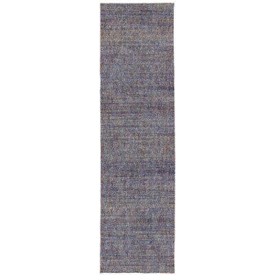 Oriental Weavers Atlas 8033F Purple/ Grey Indoor Area Rug - 2'6" x 12'