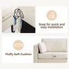 Dyonery Oversized Modular Sectional Sofa, Large L Shaped Sleeper Couch for Living Room, Convertible Modular Sofa Couch with Storage Ottoman - 3 of 4