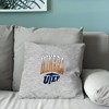 NCAA UTEP Miners 16" Heather Gray Sweatshirt Pillow - 4 of 4