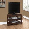 Syemin TV Stands and Consoles Tv Stand 42" Console Media Entertainment Center with Storage Shelves Media Console Table, Brown, 42"*15.5"*19.75" - 3 of 4