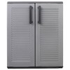 Garden Storage Cabinet Gray and Black 40.2"x14.6"x33.1" PPvidaXL - 4 of 4
