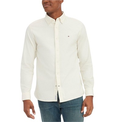 Tommy Hilfiger Mens Brushed Twill Button Up Shirt