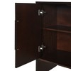 NicBex Retro Buffet Cabinet with Large Storage Entryway Console Table Kitchen Cabinet with Glass Sliding Door for Dining Room, Hallway - 2 of 4