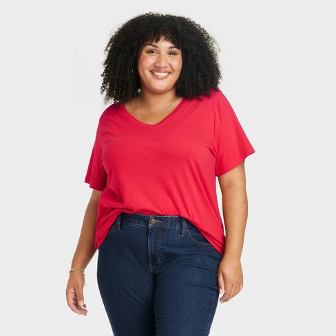 Ava & Viv Women's Plus Size Graphic T-Shirt - Ava & Viv™