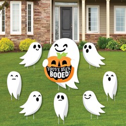 Big Dot Of Happiness Spooky Ghost - Ghost Shape Lawn Decoration Signs ...