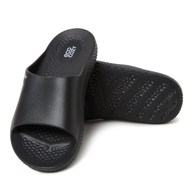Dearfoams EcoCozy Men's Sustainable Comfort Slide Sandal, 2 of 6