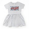 The Juniper Shop Checkered America Retro Toddler Dress - 2 of 4