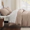 3 pieces Duvet Cover Soft Double Brushed Bedding Set for Kids & Adults Zipper Closure - 4 of 4