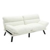 Vynxaria Modern Upholstered Loveseat Sofa - Stylish Comfort for Small Spaces - 4 of 4