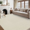 Area Rug Large Fluffy Shag Rugs for Living Room Non Slip Machine Washable Rugs for Bedroom Ultra-Soft Plush Shaggy Carpet for Nursery Office - 2 of 4