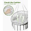 Greenstell Hammock Chair with Backrest - Swing Chair for Indoor and Outdoor Use, Holds 350 Pounds - 3 of 4